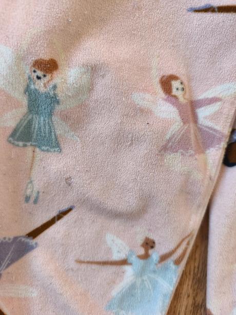 Sametové pyžamo s baletkami, primark,104