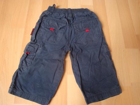 Kalhoty tmavě modré, vel. 80, 80
