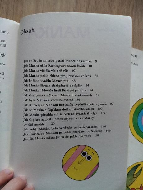 Set knih rumcajs, manka, cipísek, 