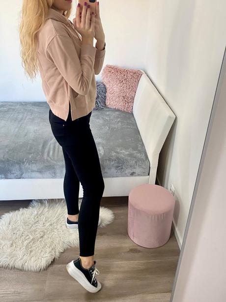 Mikina s kapucí h&m, vel. s, h&m,s