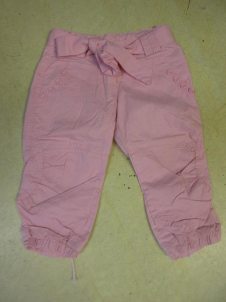 E113     tříčtvrťáky, 3/4 kalhoty fashion vel. 134, kids fashion,134