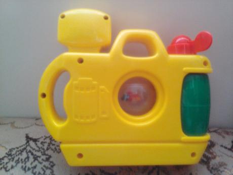 Retro chrastítko fotoaparát, 