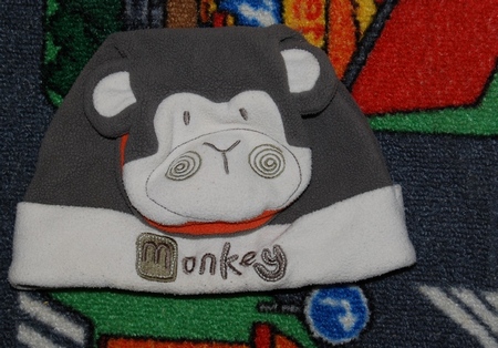 Opičková čepička vel. 3-6 měsíců, cherokee,68