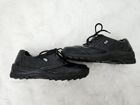 Dámské kožené polobotky rieker antistress, rieker,37