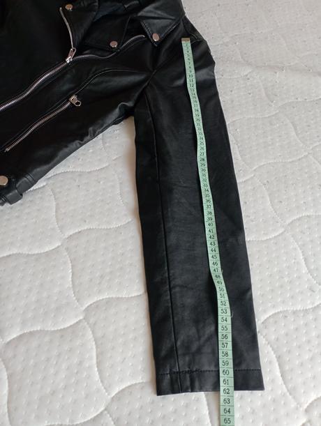 Koženková bunda biker, sinsay,40