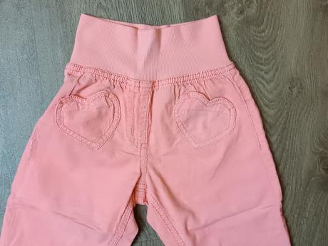 Dívčí rostoucí manšestrové kalhoty lupilu, vel. 92, lupilu,92