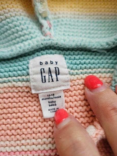 Svetr gap, vel. 12-18 měsíců, gap,86