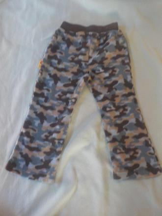 Dětské teplé kalhoty vel. 92/98, frog,92