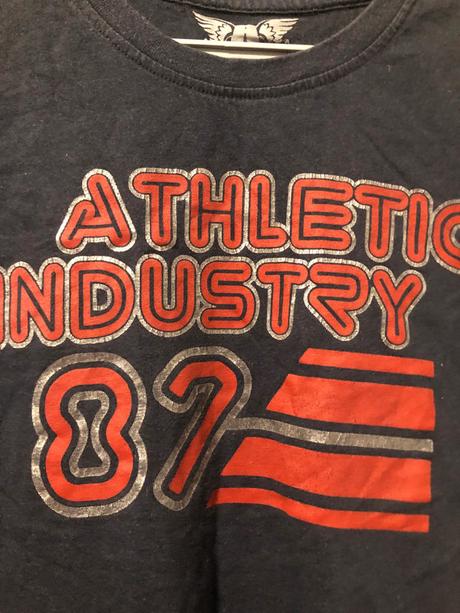 Modré triko s nápisem, 134