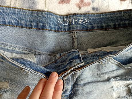 Moderní denimové šortky, gate,40