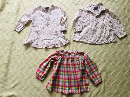 3 bluzy topolino, h&m, h&m,80