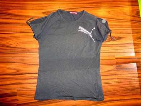 Tmavě šedé bavlněné tričko puma, puma,42