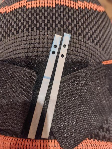 Podle kterého proužku na testu se mám orientovat?