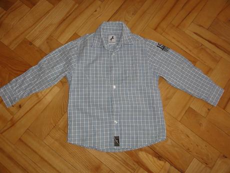 Kostkovaná košile, palomino,104