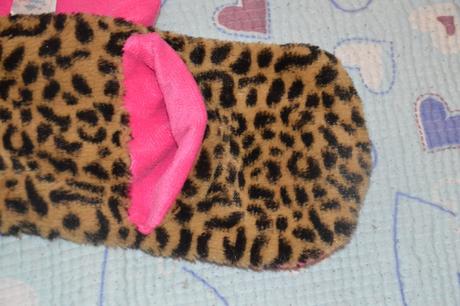 Gepardí čepice rukavice šála 3v1, topolino,128