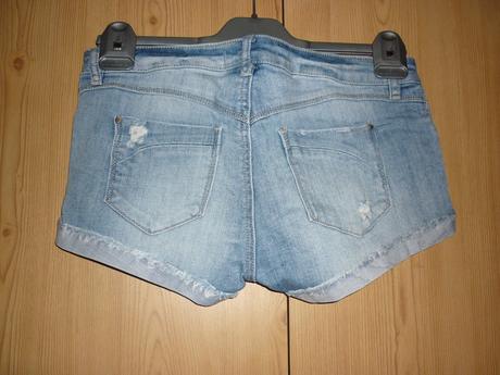 Světlemodré džínové kraťasy tally weijl, tally weijl,38