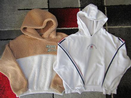 2 x mikina pro holku zn.h & m - vel.146/152, h&m,146