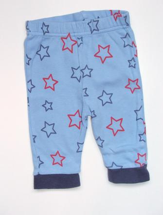 J332 tepláky s hvězdičkami vel. 62, nutmeg,62