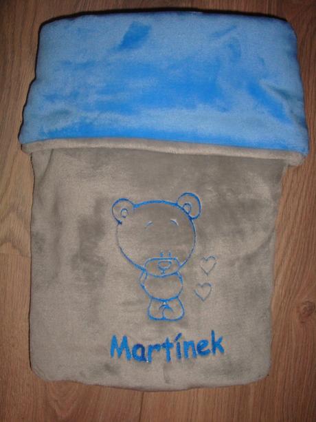 Deka s výšivkou na přání- více barev a obrázků, 