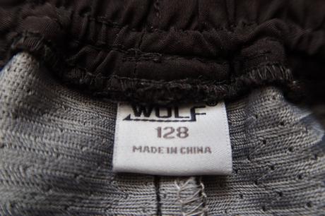 Softshellové kalhoty, wolf,128