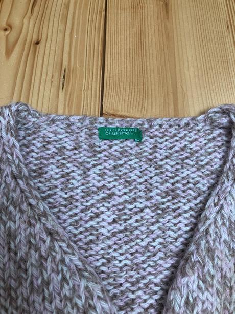 Propínací svetr, benetton,110