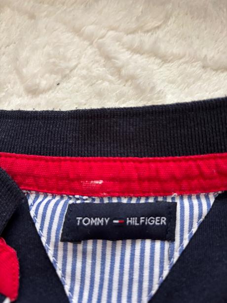 Ob/ šaty modré zn. tommy hilfiger- v.cca 5/6 let, tommy hilfiger,116