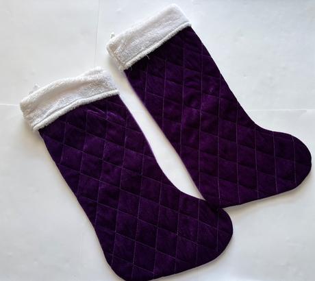 An11/ punčochy vánoční 2 ks,