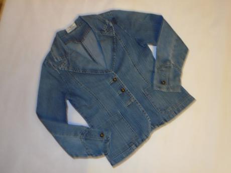 Sako džínová bunda vel 7/8 l 128, 128