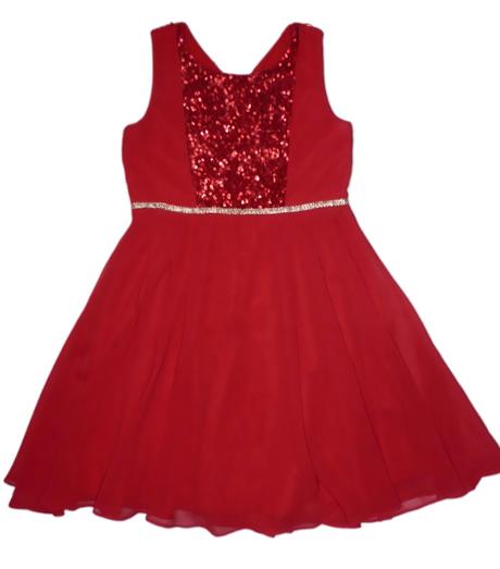 Monsoon sváteční šaty s flitry vel.140, monsoon,140