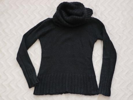 Cerny teply rolak, h&m,s