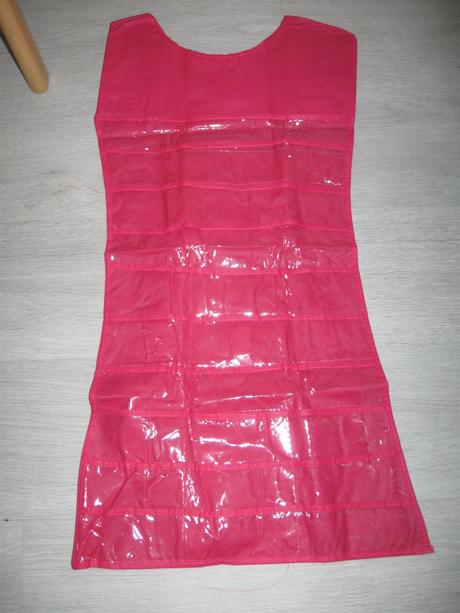 Růžový zásobník na gumičky, šperky a drobnosti,