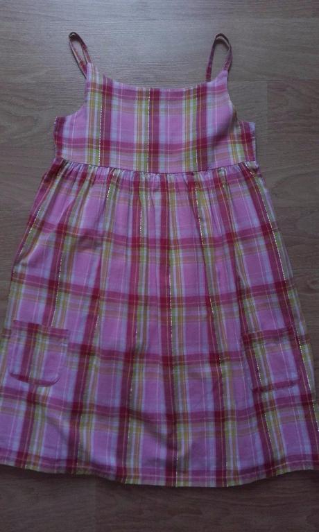 Káro šatky na ramienka f&f, f&f,122