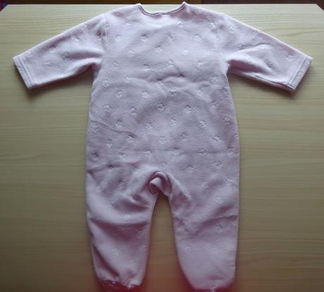 Fleesový overál růžový s myškou, vel. 74, cherokee,74