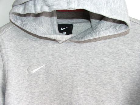 Z189 šedá mikina vel. 8-10 let, nike,128
