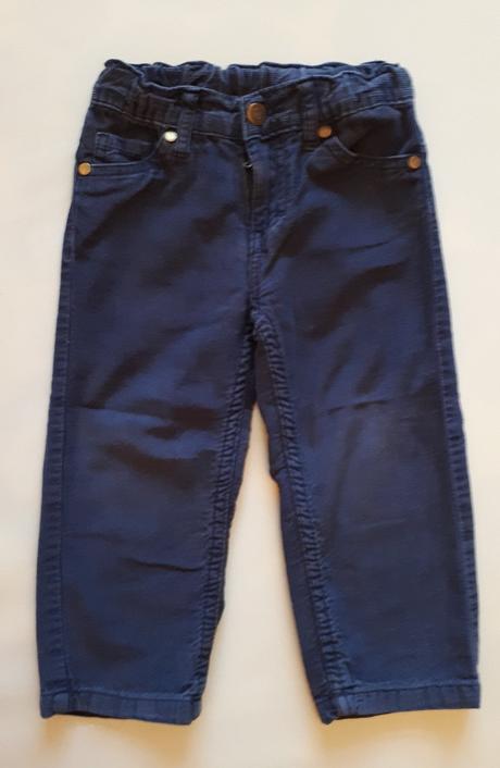 Dětské kalhoty, manžestráčky, vel.86, zn.lupilu, lupilu,86