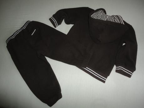 Slabší fleec souprava power baby, vel. 9-12 měsíců, 74