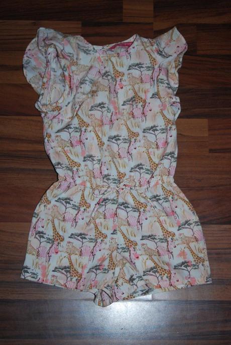 Kraťasový overal se zvířátky, young dimension,92