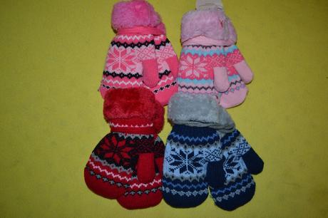 Silné rukavice palčáky ,v.86-104, 86 / 92 / 98 / 104