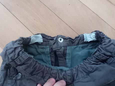 Kalhoty podšité 86, lupilu,86