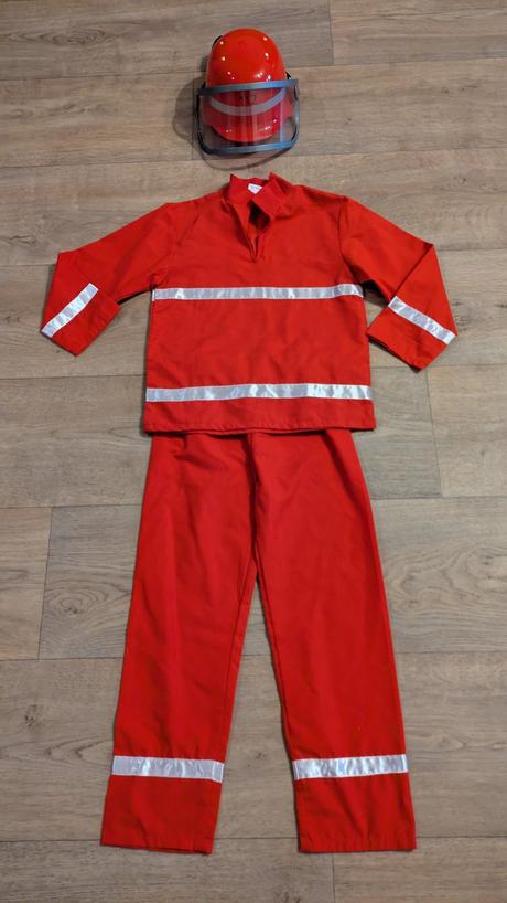 Karnevalový kostým hasič vel. 128, 