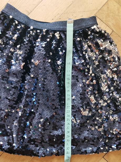 Sukně flitrová měnící suknička vel. 128, tcm,128