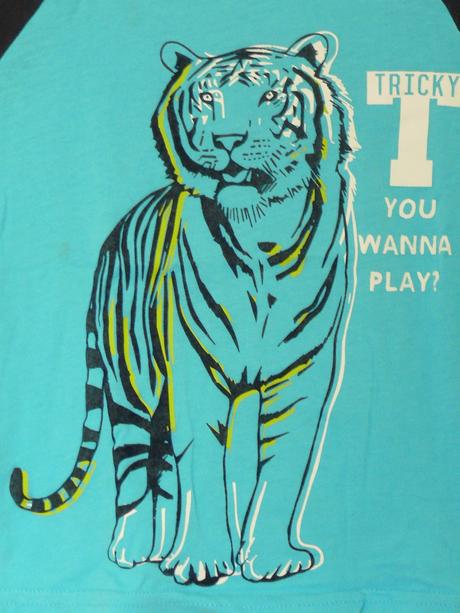 Tričko s tygrem, palomino,98