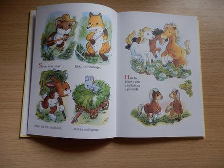 Kniha - skákal pes přes oves - říkadla, básničky,