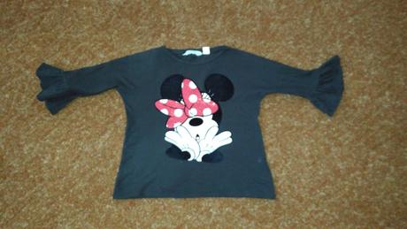 Triko h&m 122/128 minnie mouse, h&m,122