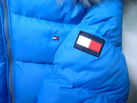 Tommy hilfiger zimní péřová bunda vel.152, tommy hilfiger,152