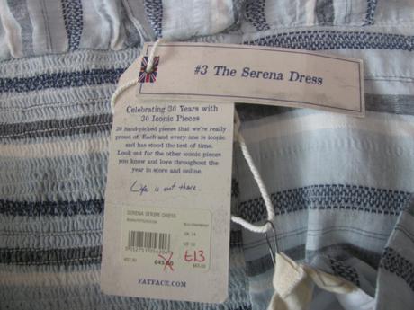 Letní bavlněné šaty-fat face, 42