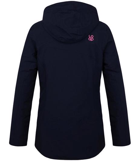 Černá lyžařská bunda loap barevné zipy vel. s, loap,s