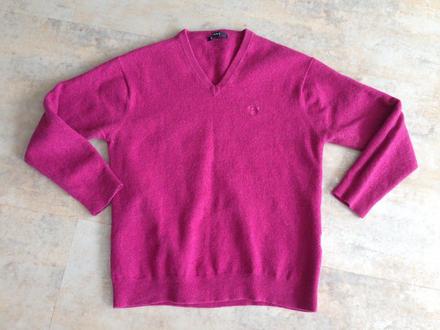 Unisex svetr značka gant fuchsiová barva vel. m, gant,m
