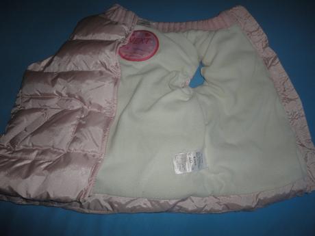 Buřtíkatá dívčí vesta next, vel. 104, next,104