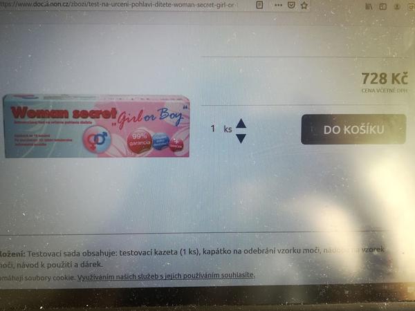 Test na určení pohlaví. Jaké máte názory?